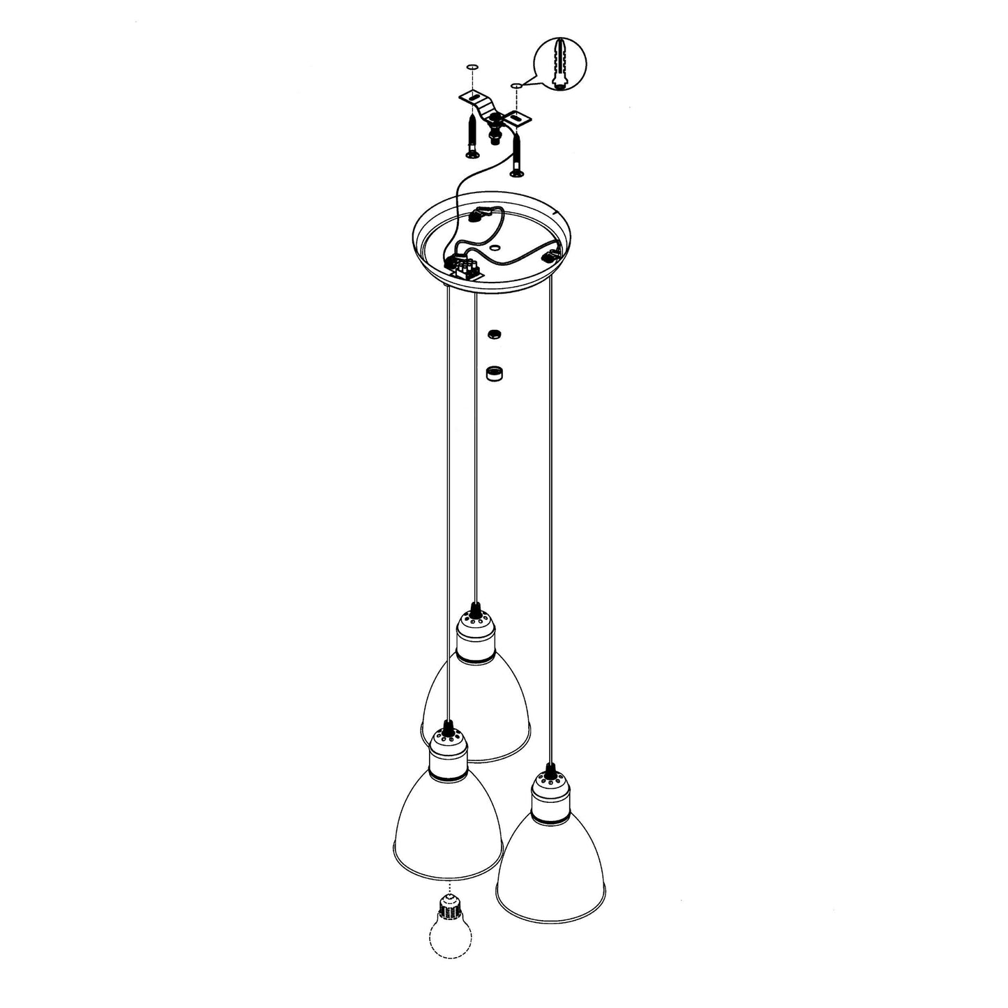 EG/49465 | EGLO PRIDDY PENDANT LIGHT