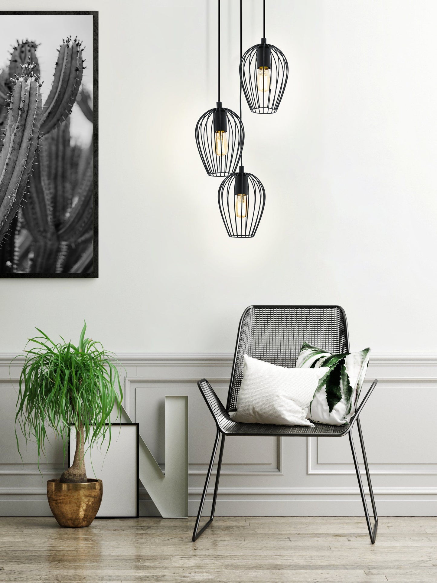 EG/49479 | EGLO NEWTON PENDANT LIGHT 3*E27