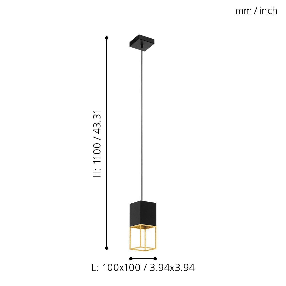 EG/97733 | EGLO MONTEBALDO PENDANT LIGHT