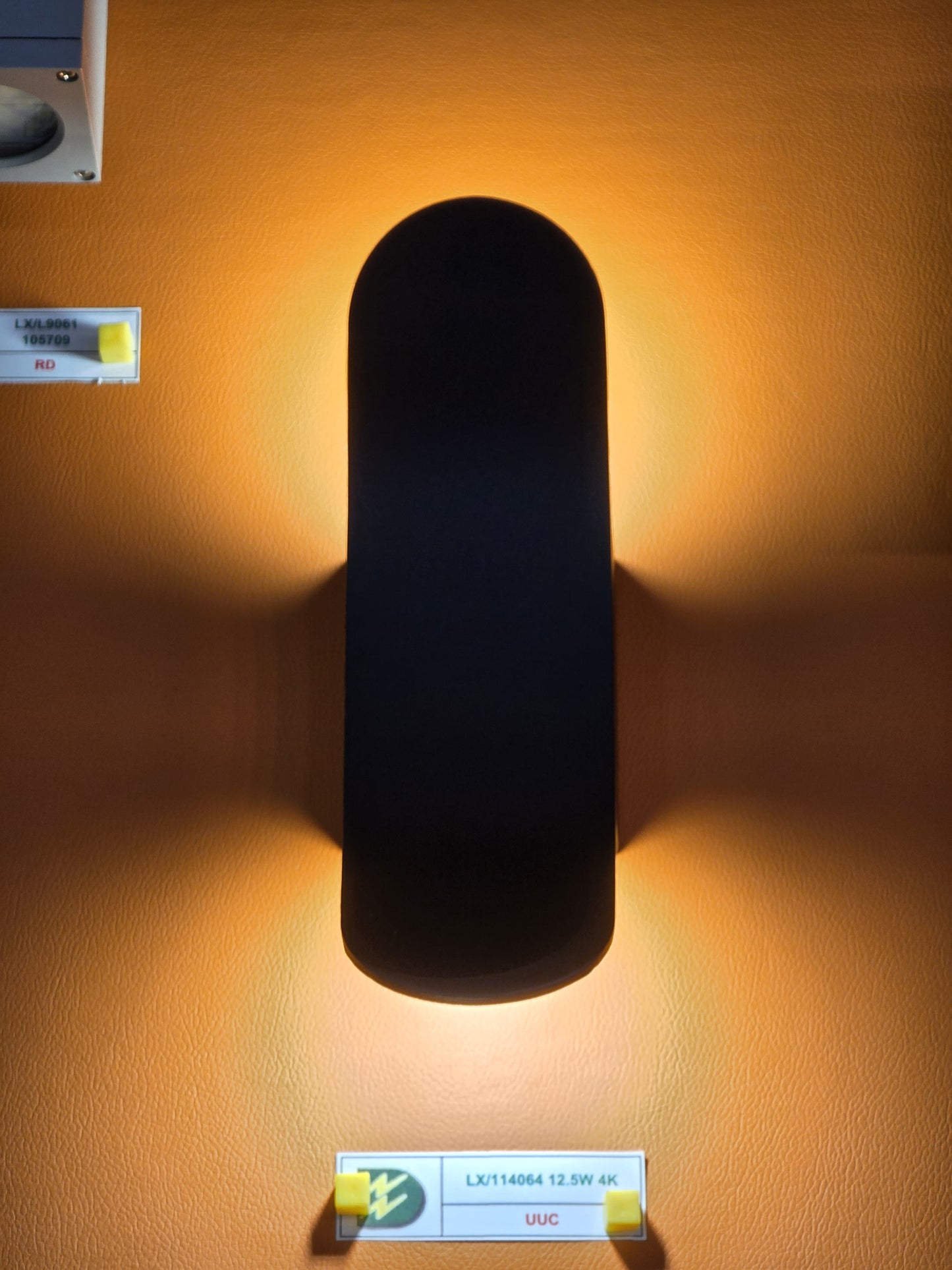 LX/114064 | LUMAX UP & DOWN LIGHT IP65 LED 12.5W | 4K/3K MATT BLACK