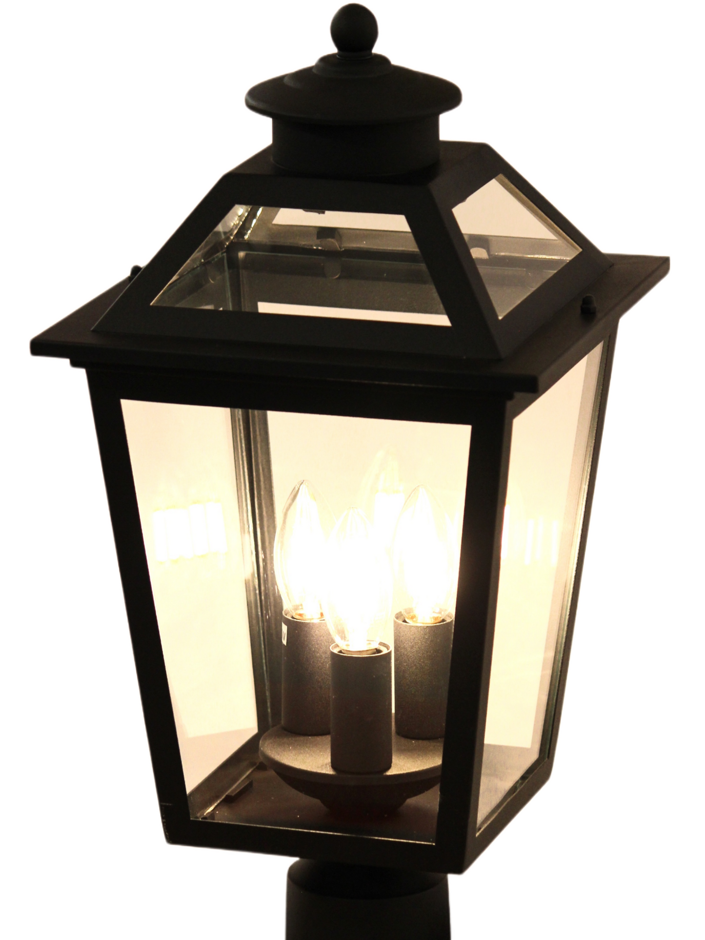 LX/113190 | LUMAX WALL TOP LIGHT - MATT BLACK