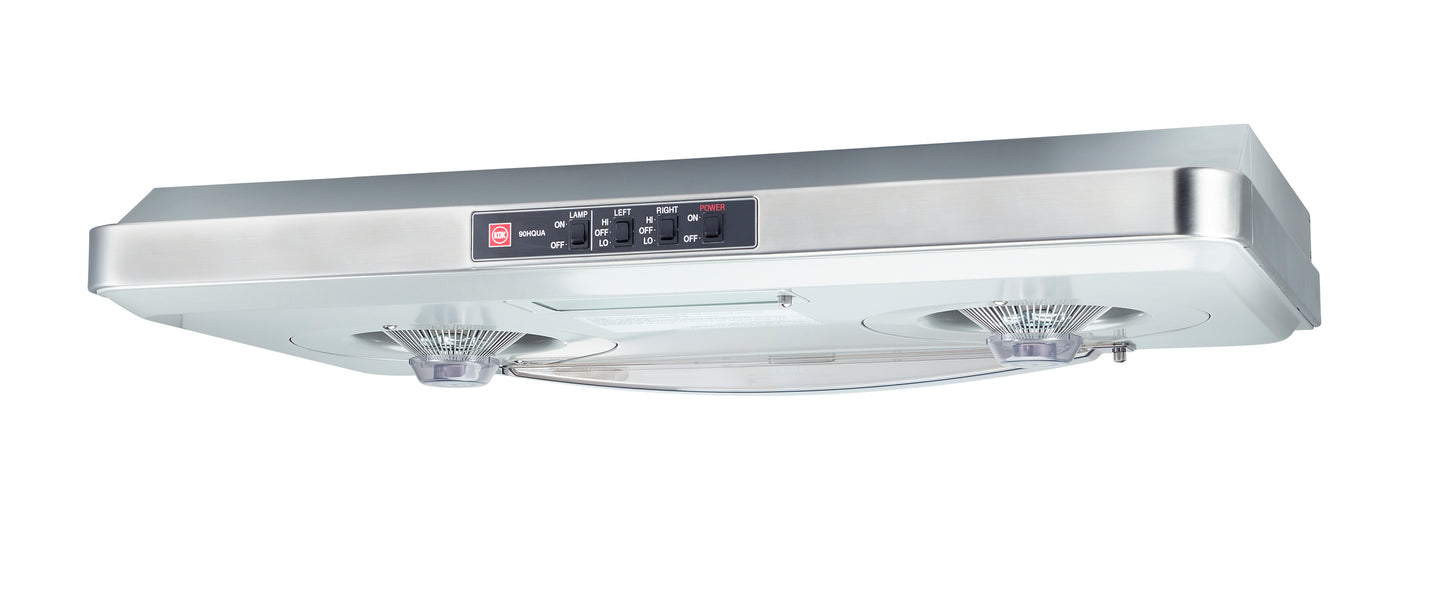 K/90HQUA | KDK RANGEHOOD SILVER - CFM 462