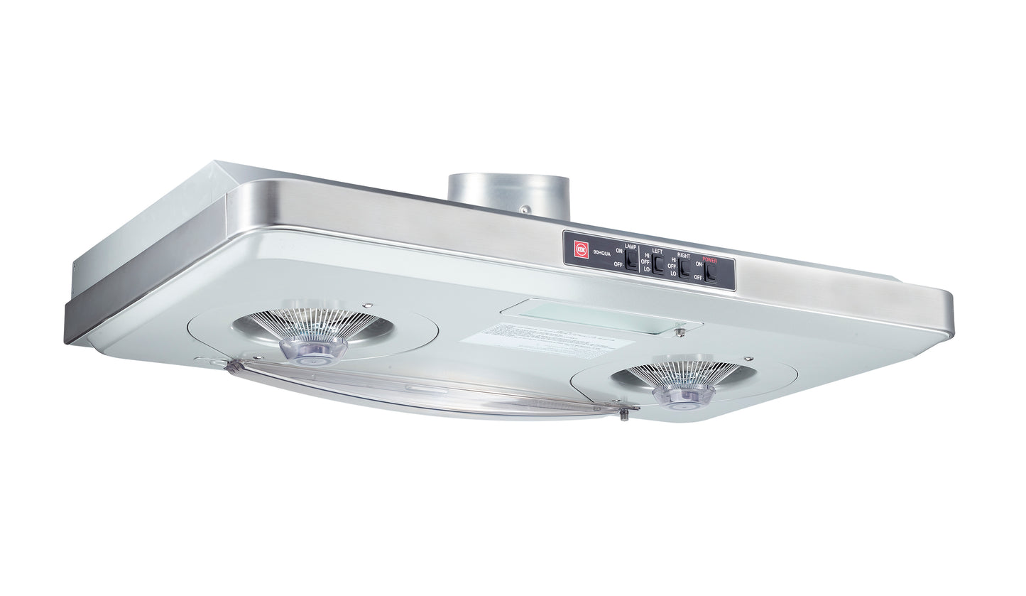 K/90HQUA | KDK RANGEHOOD SILVER - CFM 462