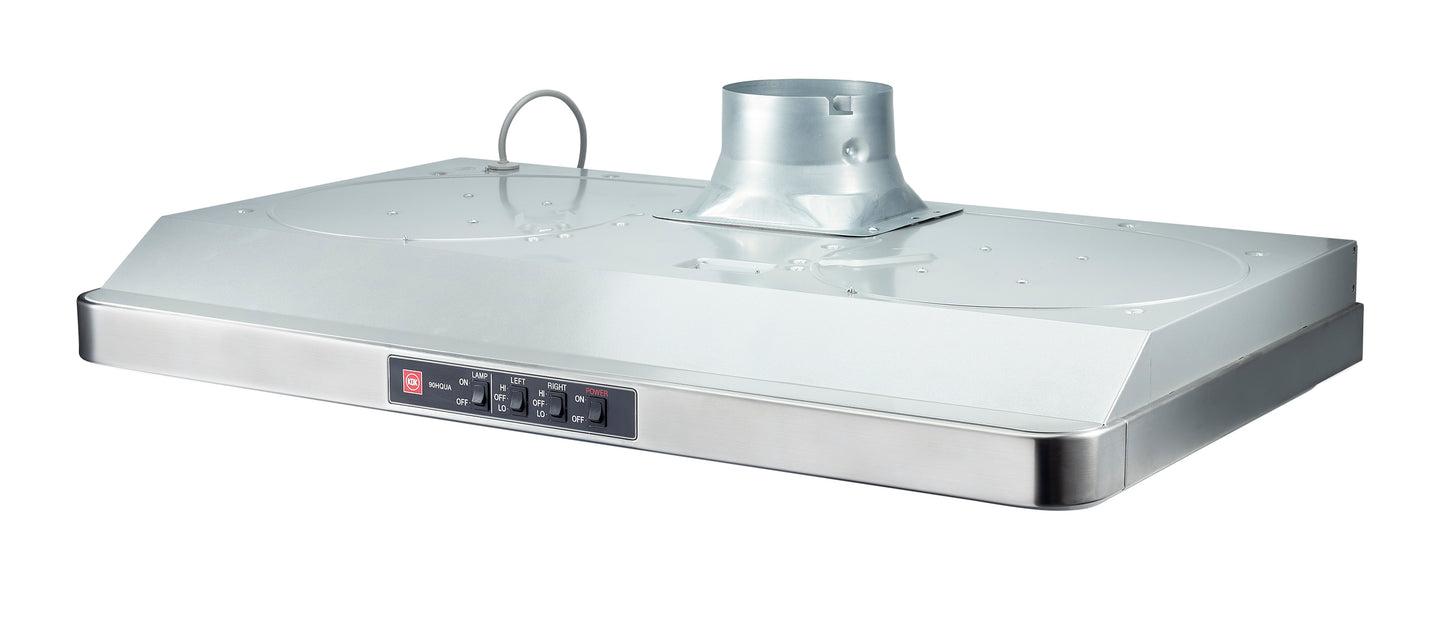 K/90HQUA | KDK RANGEHOOD SILVER - CFM 462