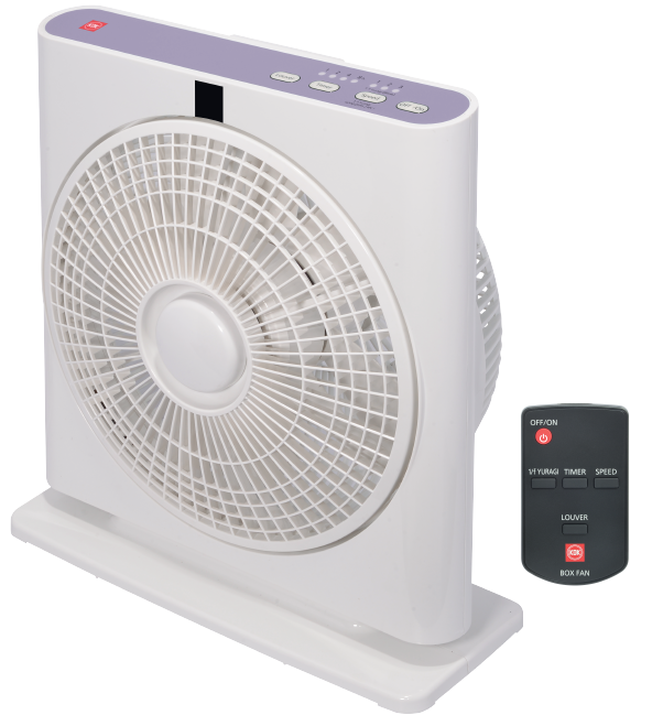 K/SD30X/L | KDK 12" BOX FAN WITH REMOTE - LAVENDER